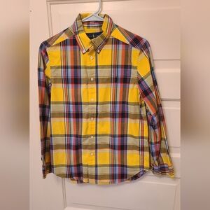 Ralph Lauren Multicolor Plaid Button-Down Shirt